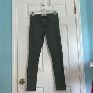 Hollister Green Jeans